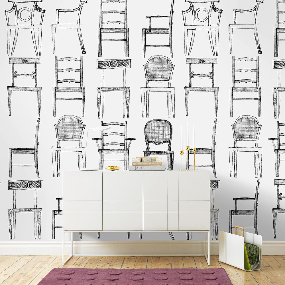 homify Tường & sàn: thiết kế nội thất · bố trí · Ảnh Wallpaper