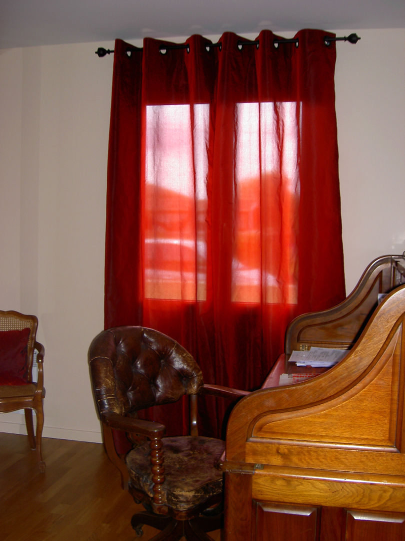 Décors de fenêtres, Aux fils du temps Aux fils du temps Portas e janelas Cortinas e cortinados