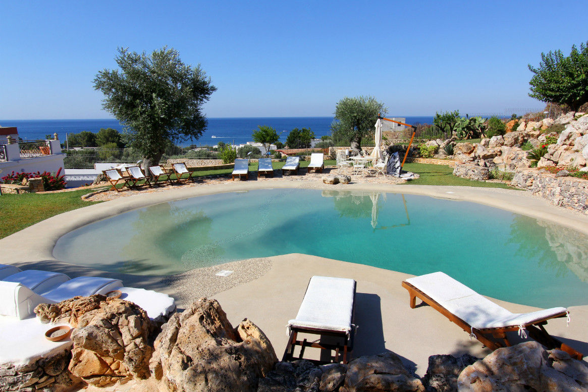 PISCINA NATURAL – SANTA MARIA DI LEUCA – Puglia, SYS PISCINE SYS PISCINE Kolam Renang Gaya Mediteran Pool