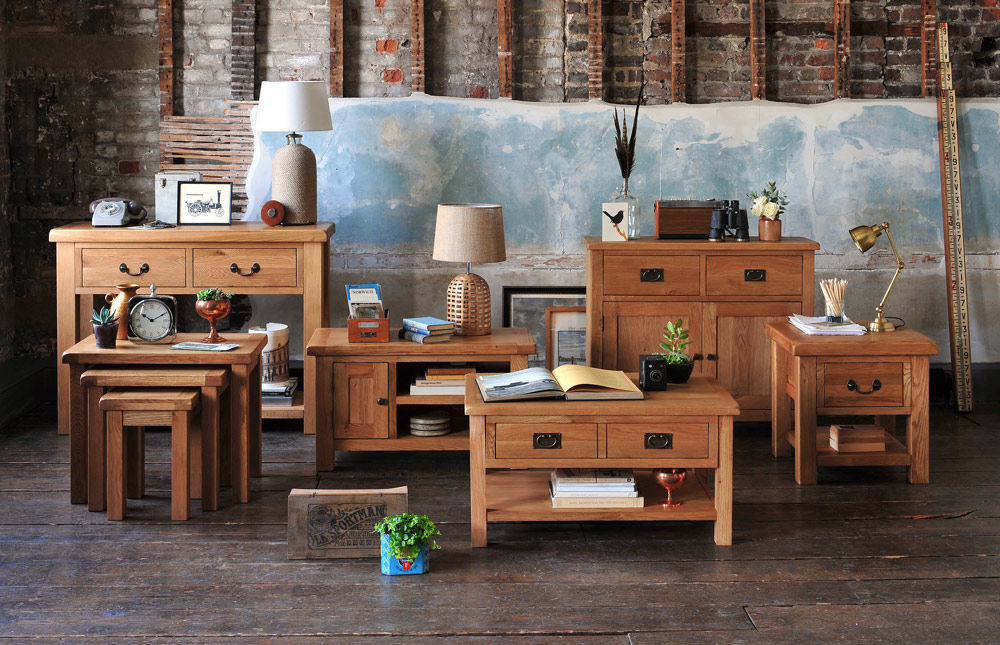 Selection of Oak Living Room Furniture The Cotswold Company Living room TV stands & cabinets