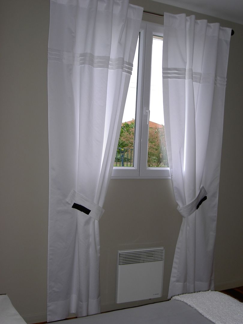 Décors de fenêtres, Aux fils du temps Aux fils du temps Puertas y ventanas Cortinas