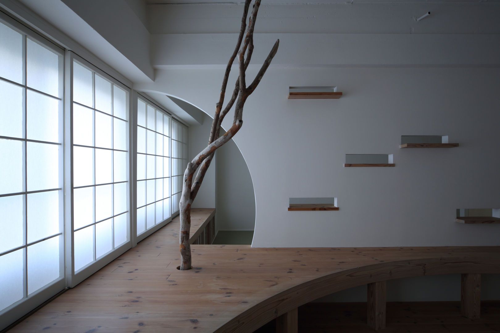 The Times Resuscitation Building, nano Architects nano Architects 现代客厅設計點子、靈感 & 圖片 木頭 Wood effect