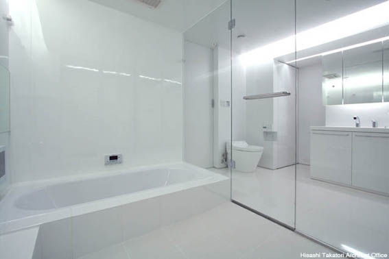 tah, 鷹取久アーキテクトオフィス 鷹取久アーキテクトオフィス Minimal style Bathroom