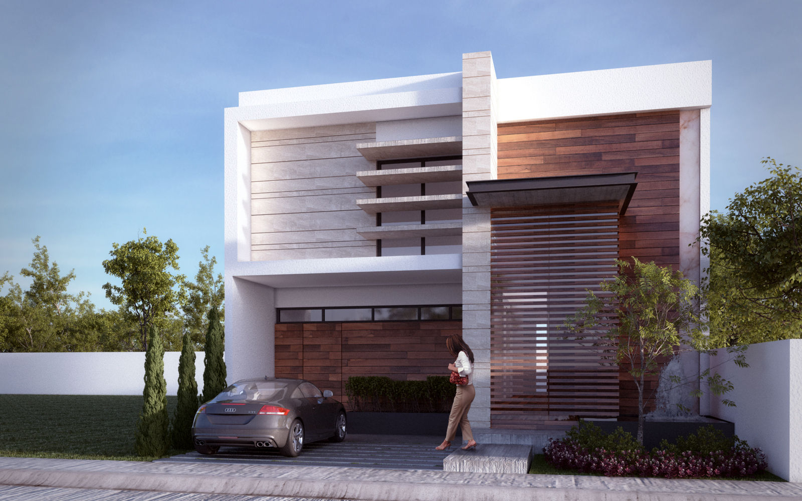 MITICA RESIDENCIAL , ALONSO ARQUITECTOS ALONSO ARQUITECTOS Minimalist houses