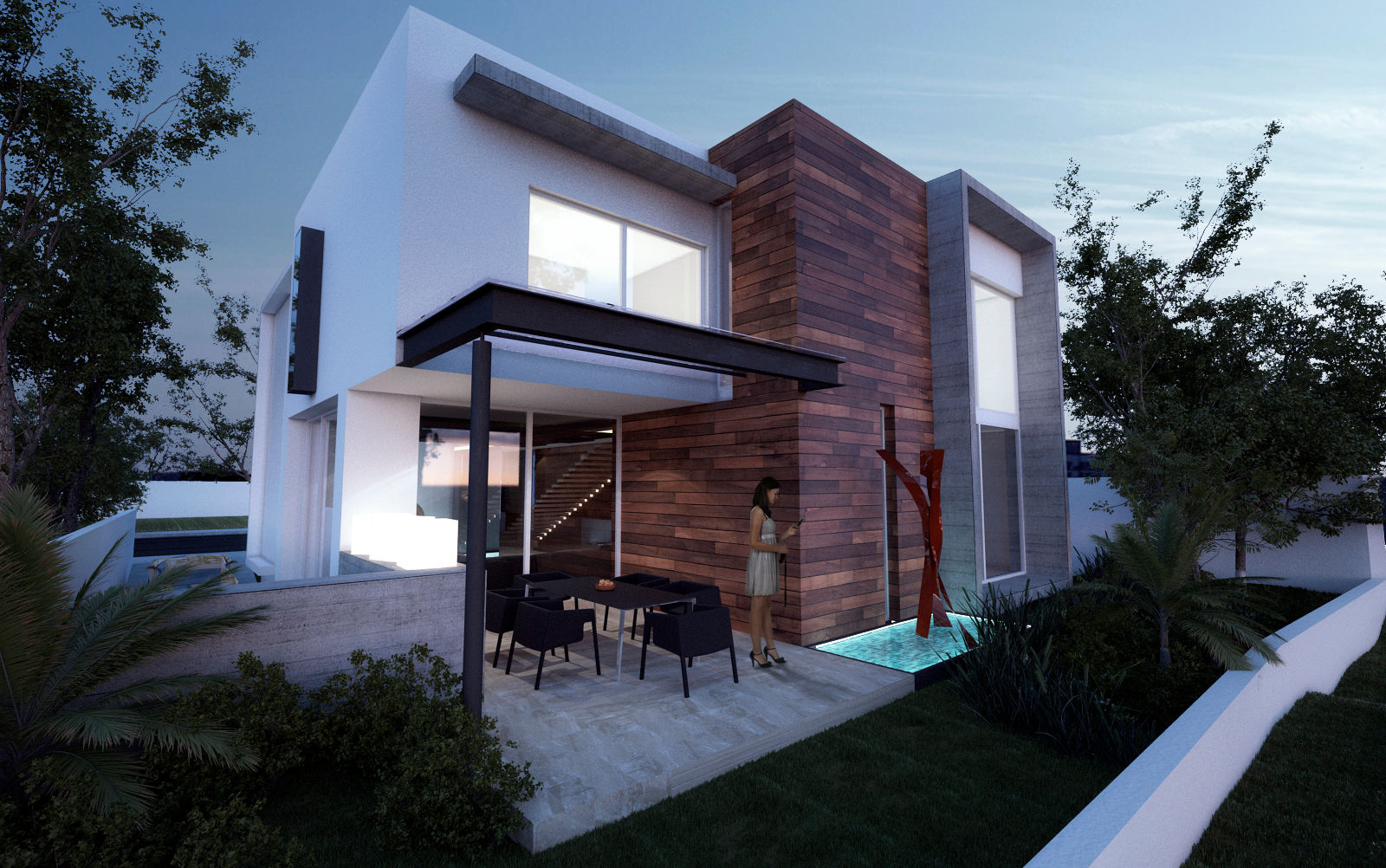 CASA MADEIRA, ALONSO ARQUITECTOS ALONSO ARQUITECTOS ミニマルな 家