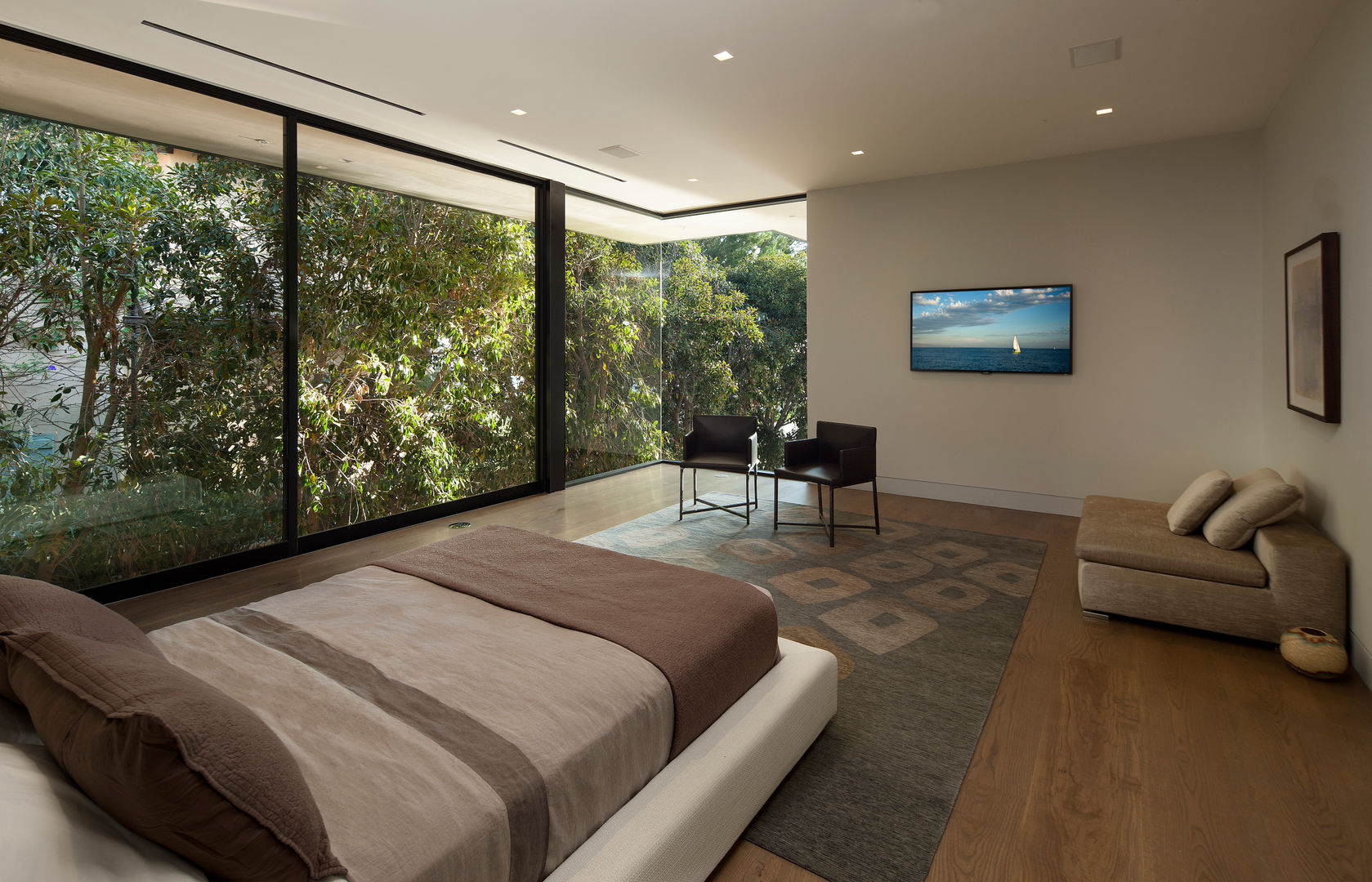 SUNSET STRIP RESIDENCE , McClean Design McClean Design Nowoczesna sypialnia