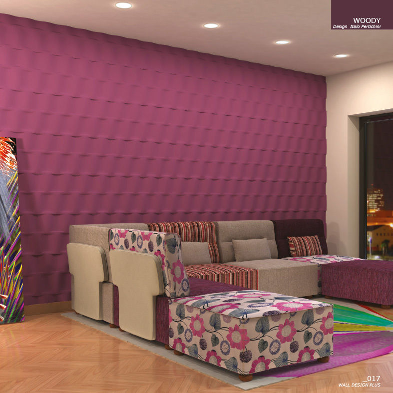 Wall Design Plus, Decor srl Decor srl モダンな 壁&床 壁の装飾