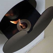 SLIT, Bavastrelli&Galimberti Design Studio Bavastrelli&Galimberti Design Studio غرفة المعيشة Fireplaces & accessories