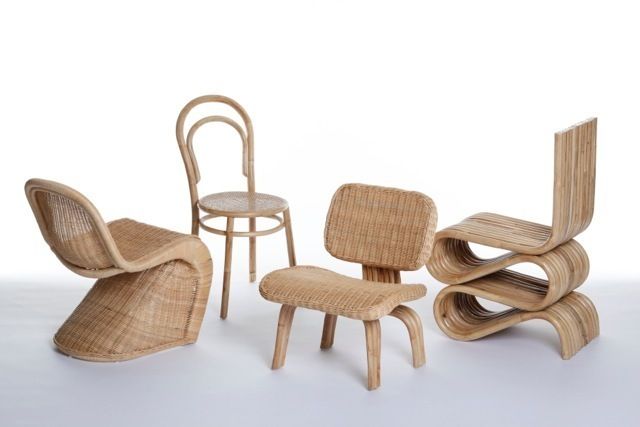 Madeinchina, Émilie Voirin Émilie Voirin Salas de estilo moderno Taburetes y sillas