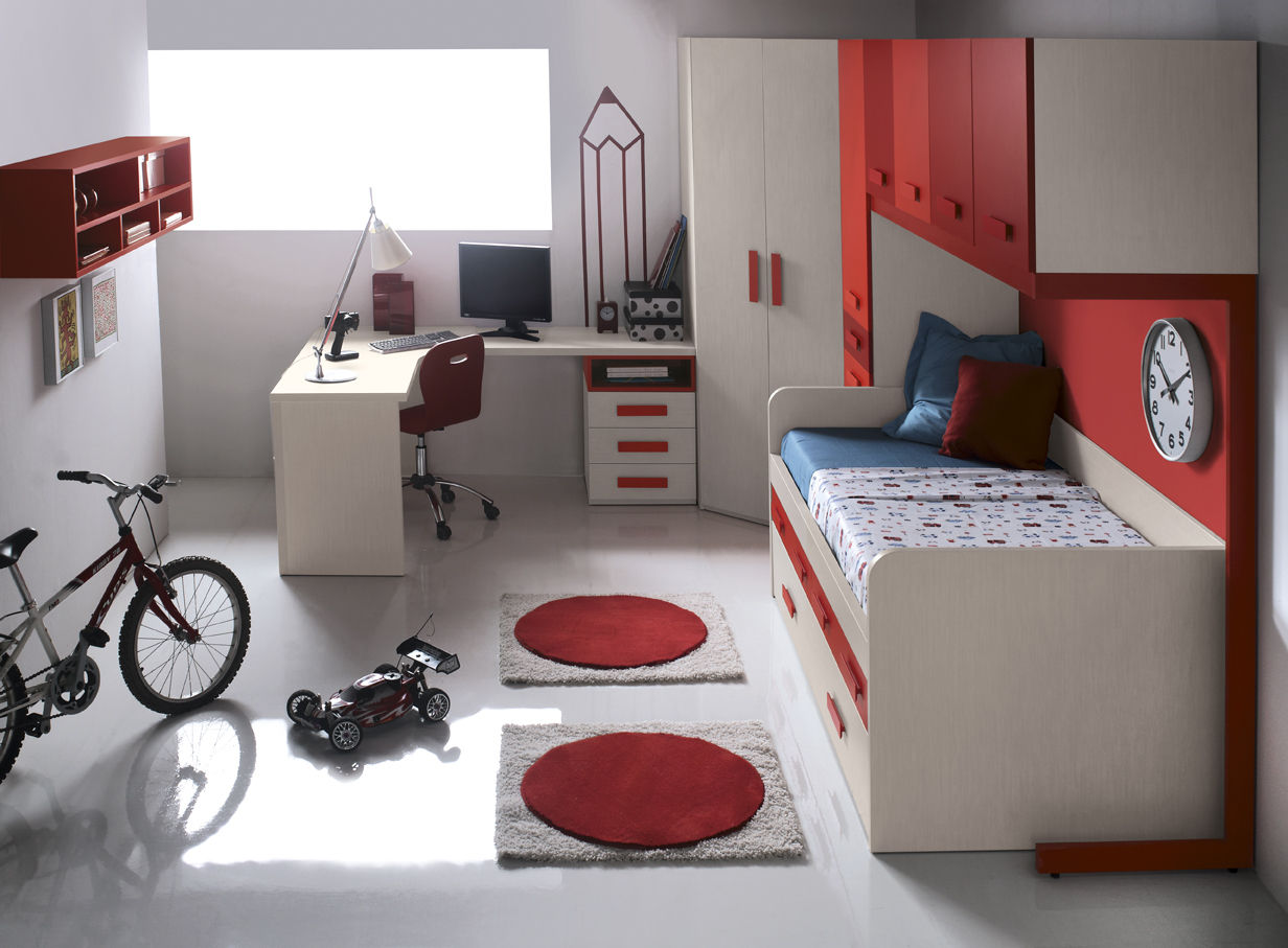 SONRÍE Idees.2, MUEBLES ORTS MUEBLES ORTS Dormitorios infantiles de estilo moderno Iluminación