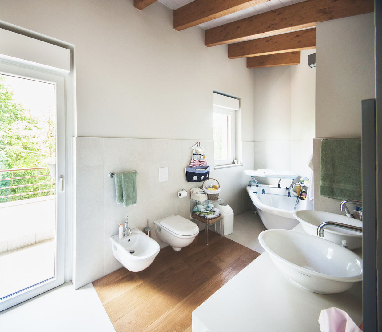 TERRAZZE MONTICELLO HOUSES, EMMANUELLO | ARCHITETTURA | DESIGN EMMANUELLO | ARCHITETTURA | DESIGN Modern bathroom