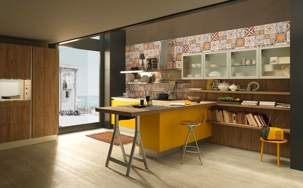 FEBAL CASA, Graphosds Graphosds Industrial style kitchen Storage