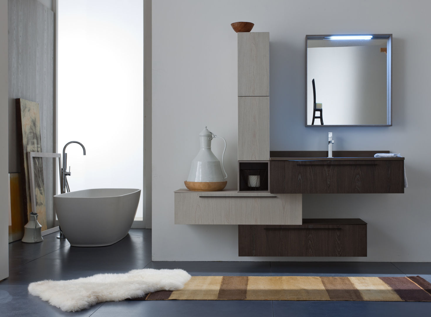 ARCHEDA, Graphosds Graphosds Modern bathroom Storage