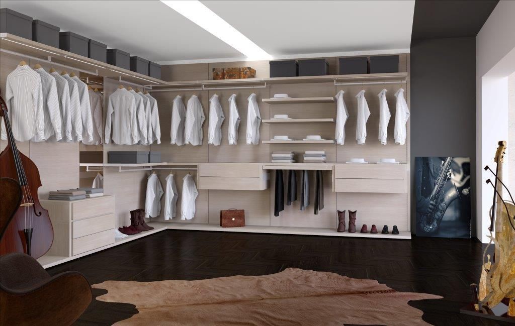 SANTAROSSA NOTTE, Graphosds Graphosds Modern style bedroom Wardrobes & closets