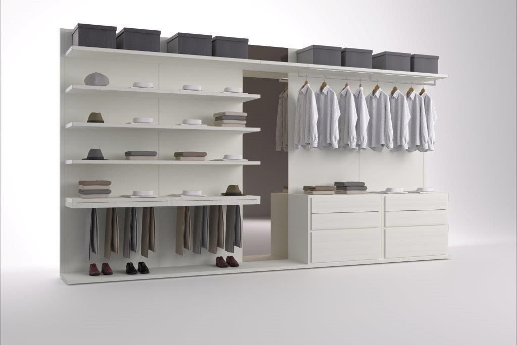 SANTAROSSA NOTTE, Graphosds Graphosds Modern style bedroom Wardrobes & closets