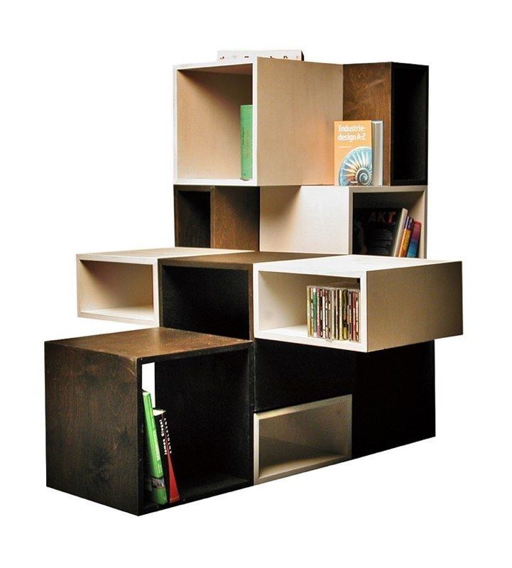 homify غرفة المعيشة Shelves