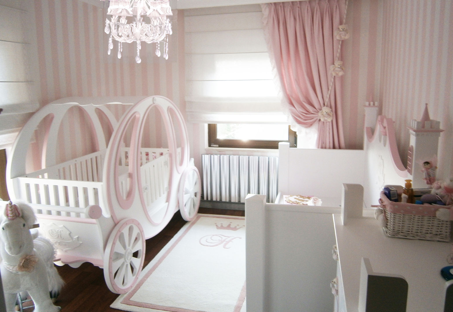 Lacote prenses çocuk ve bebek odası tasarımları, Lacote Design Lacote Design 모던스타일 아이방 침대 & 유아용 침대
