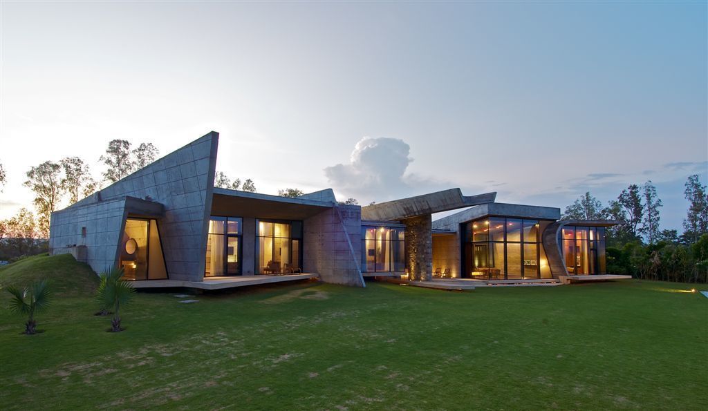 House by the Ganges, Rishikesh, Rajiv Saini & Associates Rajiv Saini & Associates Espacios