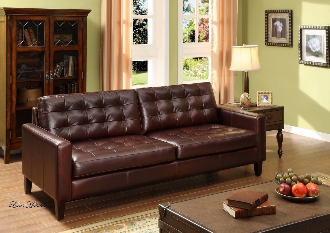 Leather Sofa from Locus Habitat Locus Habitat Living room Sofas & armchairs