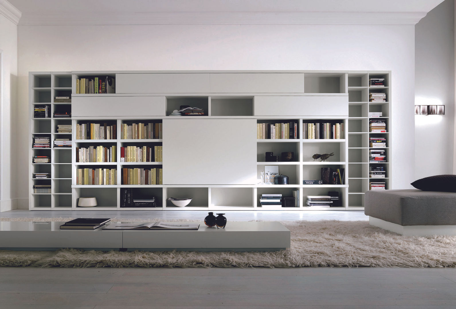 MD House - Pareti Attrezzate, MD House MD House غرفة المعيشة TV stands & cabinets