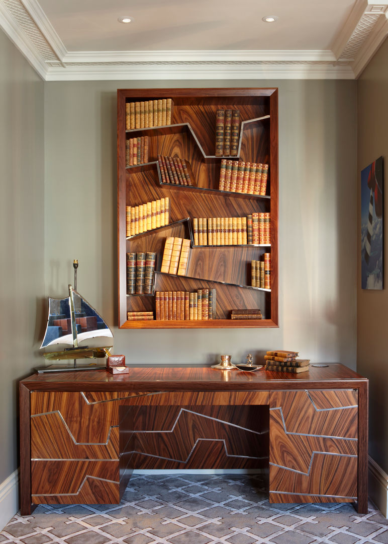 Santos Rosewood Bookshelf, Gosling Ltd Gosling Ltd Salas y Recibidores: Ideas, diseños y decoración Estanterías