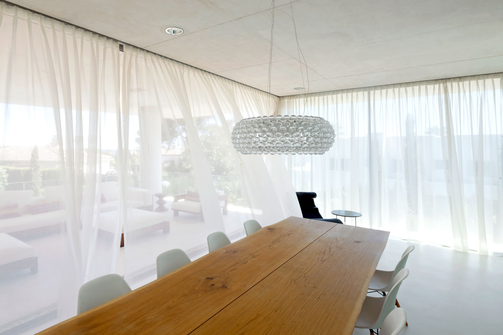 Jellyfish House, Wiel Arets Architects Wiel Arets Architects Modern Dining Room