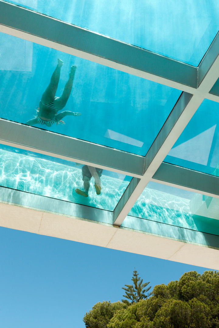 Jellyfish House, Wiel Arets Architects Wiel Arets Architects Piscinas modernas Piscina