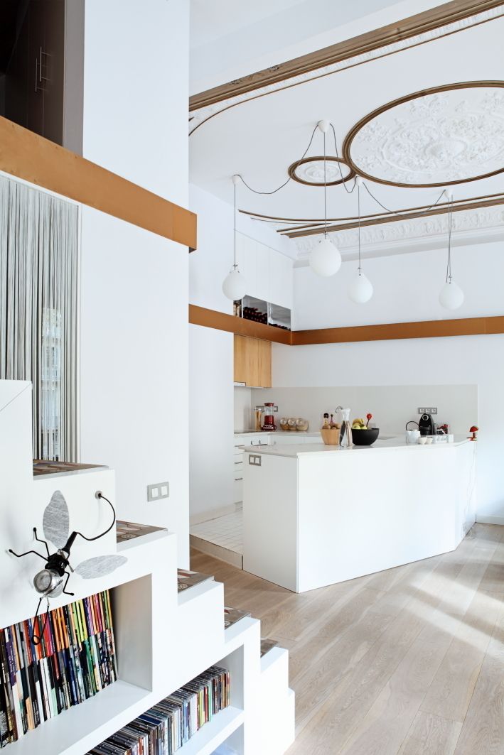 PISO SANTPERE47, Miel Arquitectos Miel Arquitectos Cocinas de estilo moderno