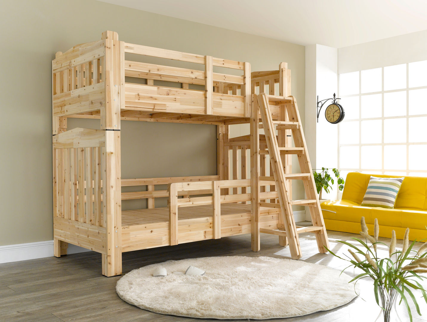 삼나무 친환경 원목 가구, 심서방가구 심서방가구 Quarto infantil moderno Camas e berços