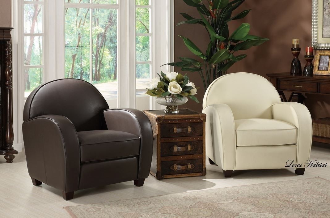 Leather Club Chair from Locus Habitat Locus Habitat Living room Sofas & armchairs