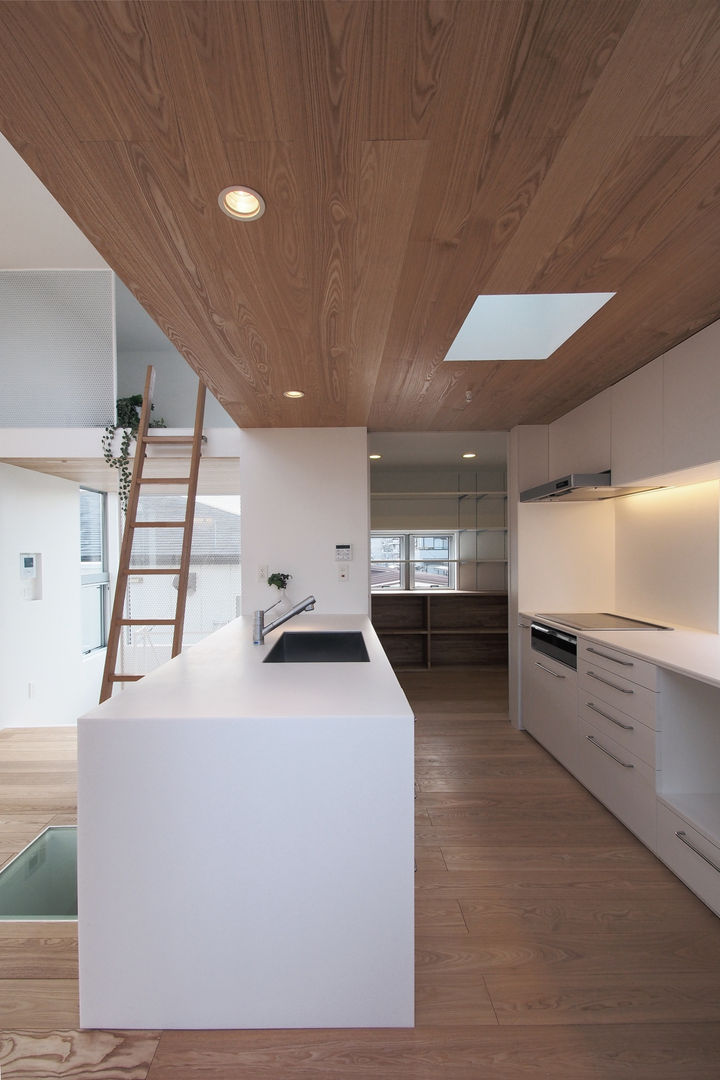 House in Heiwadai, アトリエ スピノザ アトリエ スピノザ Casas modernas: Ideas, diseños y decoración