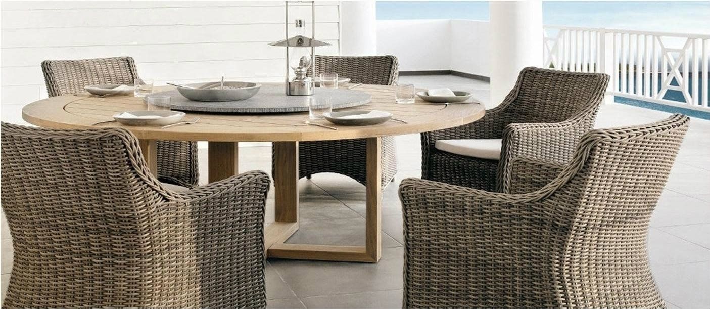 Dining set RADS 025 Sunday Furniture Klasyczny ogród Meble ogrodowe