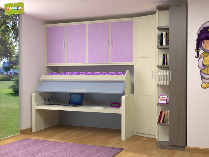 Literas abatibles autoportantes. muebles plegables para pladur, Muebles Parchis. Dormitorios Juveniles. Muebles Parchis. Dormitorios Juveniles. Chambre d'enfant moderne Lits & Berceaux