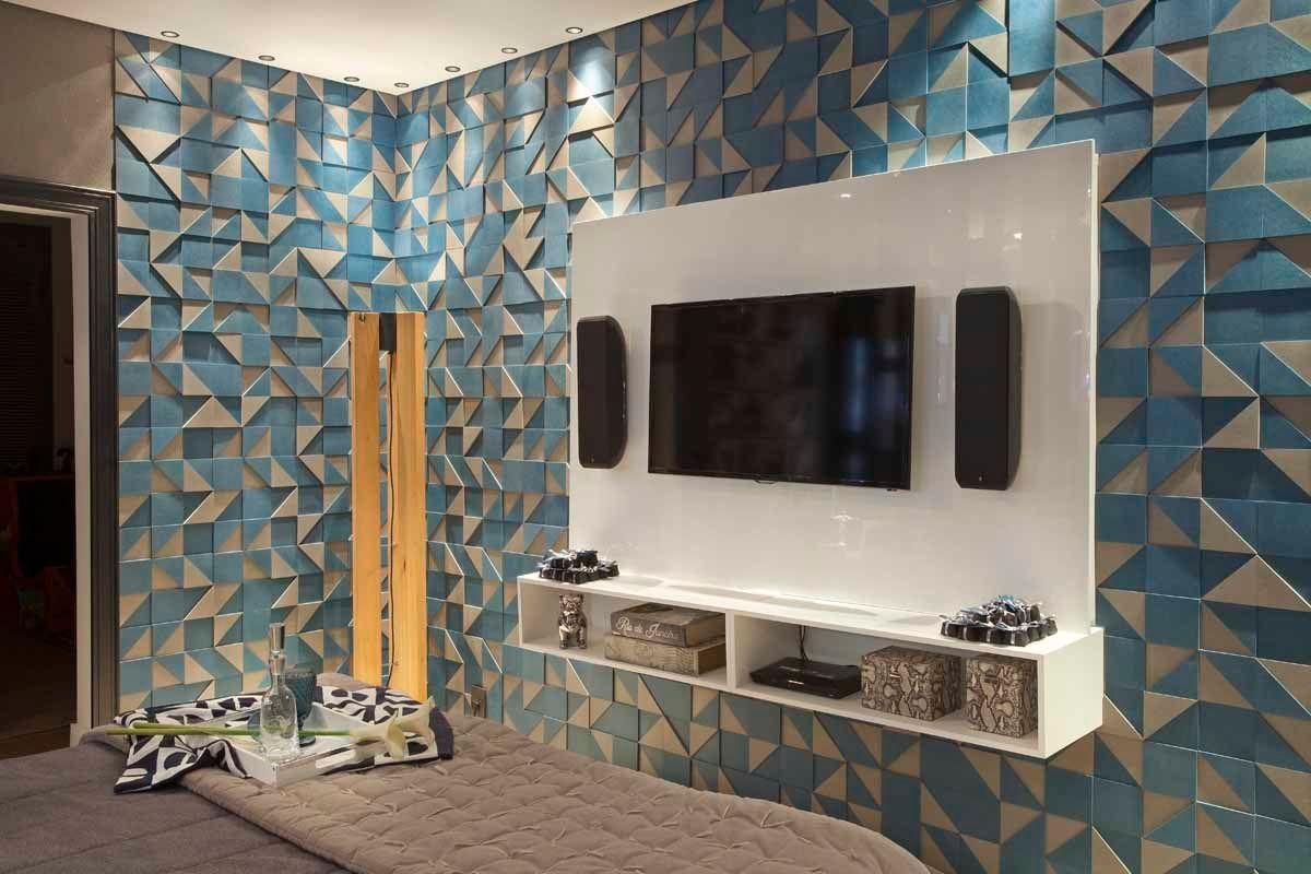 Escolha do revestimento é essencial nos projetos de decoração, Adriana Bellão - Arquitetura de A a Z Adriana Bellão - Arquitetura de A a Z Walls Wall & floor coverings