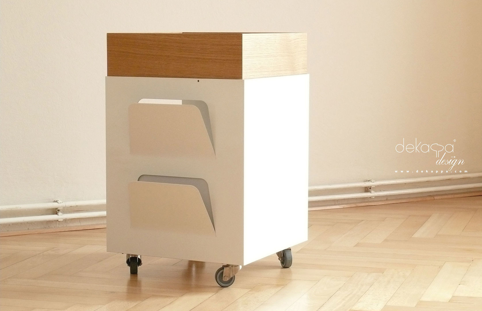 bureau - Rollcontainer homify Minimalistische Arbeitszimmer Schreibtische