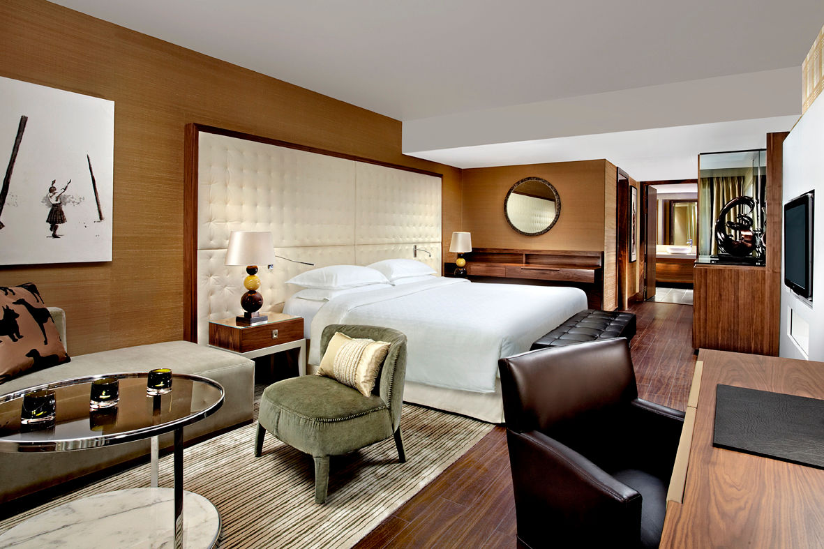 Sheraton Grand Edinburgh - Grand Suite Bedroom MKV Design Powierzchnie handlowe Hotele