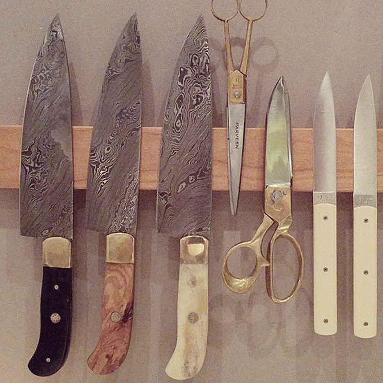 set of 3 chef knives Fate London Rustykalna kuchnia Naczynia i urządzenia kuchenne