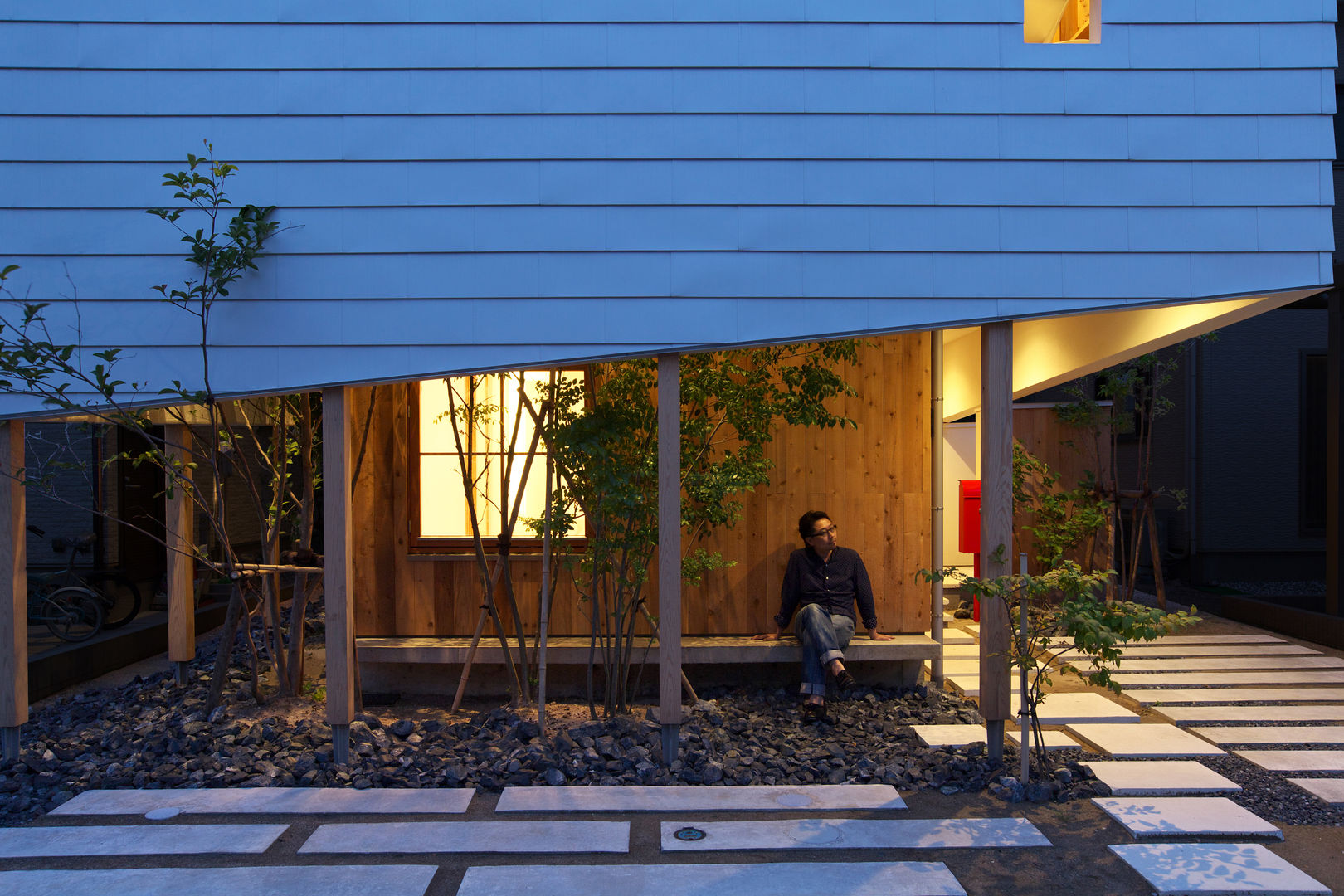 OH! house, Takeru Shoji Architects.Co.,Ltd Takeru Shoji Architects.Co.,Ltd Case eclettiche