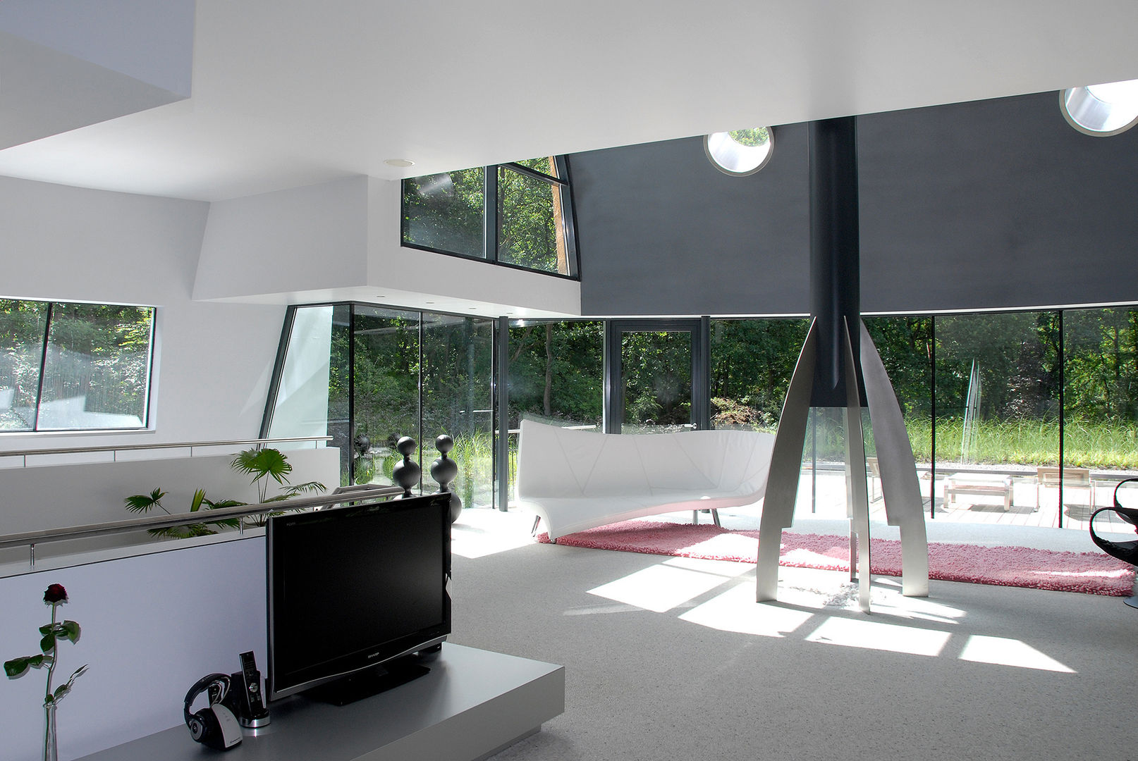 Villa Beekbergen, Factor Architecten Factor Architecten Moderne Wohnzimmer