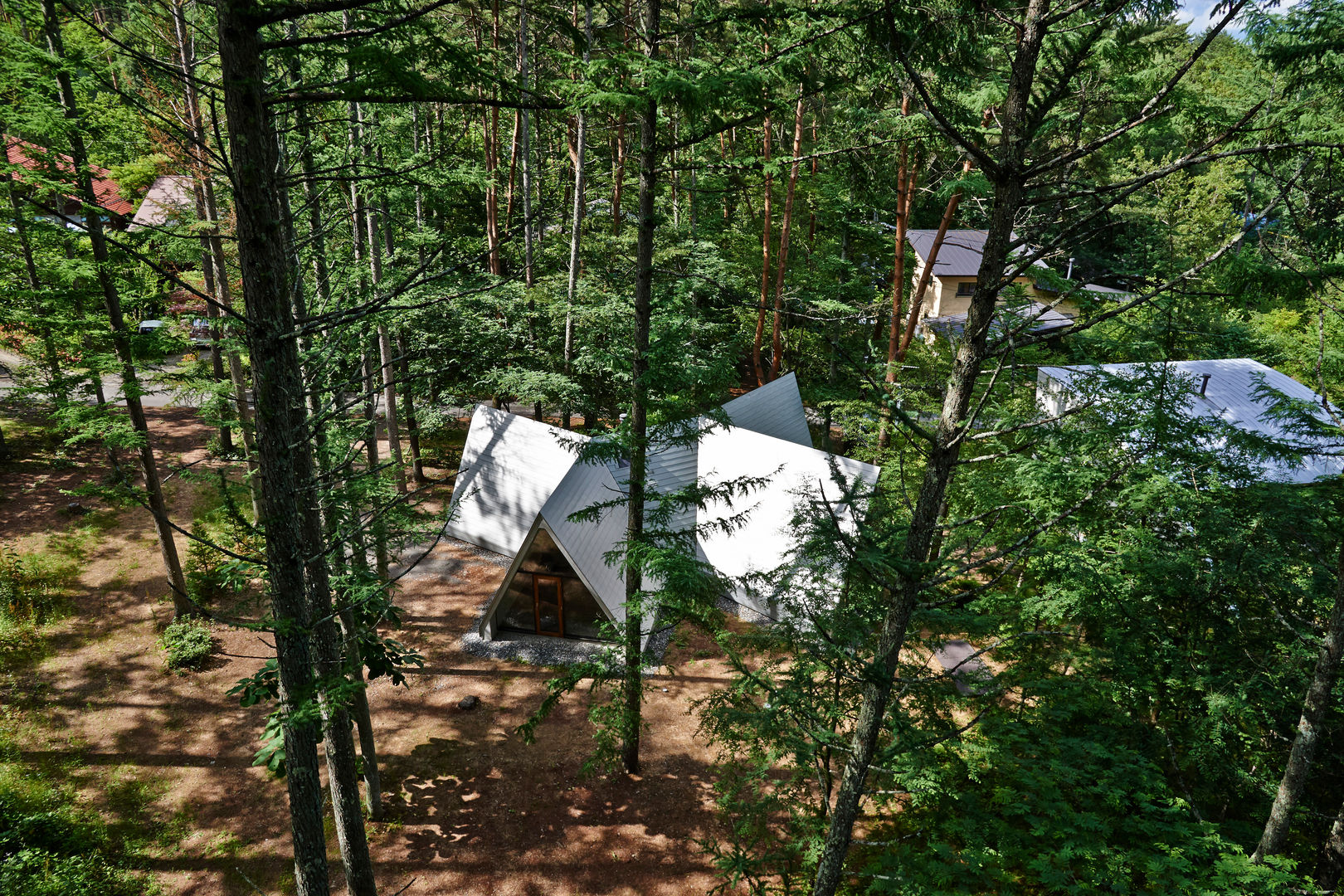 Forest House, カスヤアーキテクツオフィス(KAO) カスヤアーキテクツオフィス(KAO) Casas modernas