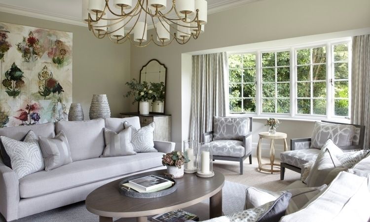 Country House, Hampshire, Helen Green Design Helen Green Design Country style living room