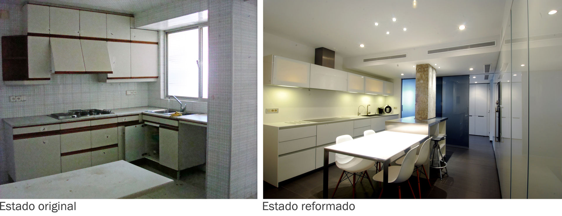 Reform of the kitchen FG ARQUITECTES منازل