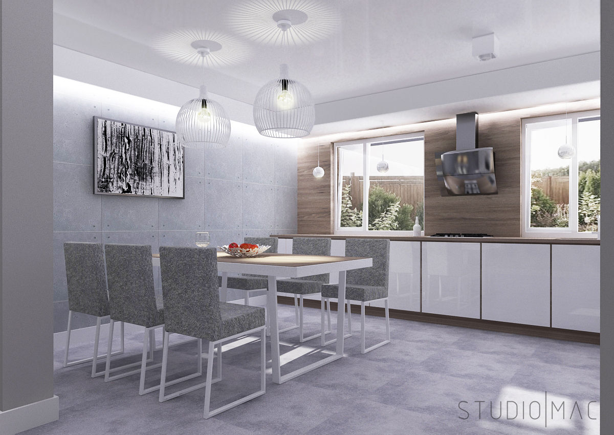 Kuchnia w stylu nowoczesnym, STUDIO MAC STUDIO MAC Minimalist kitchen