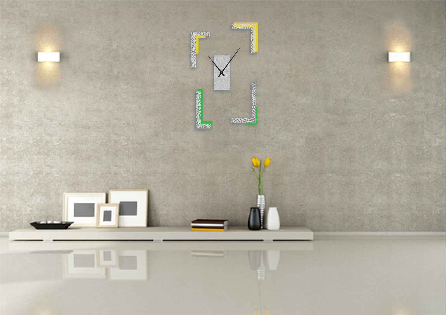 Clock - Cartel Jerome Elie منازل Accessories & decoration