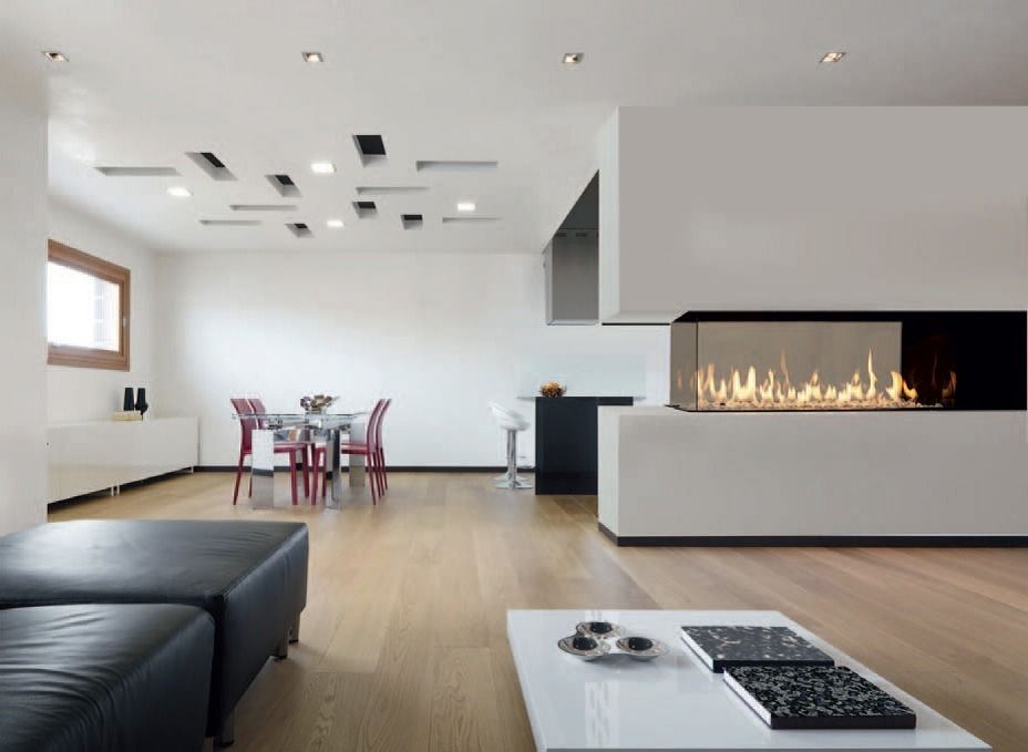 M-Design Room divider, Anglia Fireplaces & Design Ltd Anglia Fireplaces & Design Ltd Living room Fireplaces & accessories
