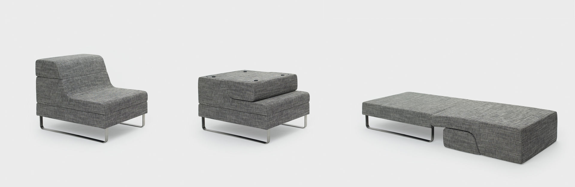 Bettsessel Canyon, Home3 Design GmbH Home3 Design GmbH Modern living Sofas & armchairs