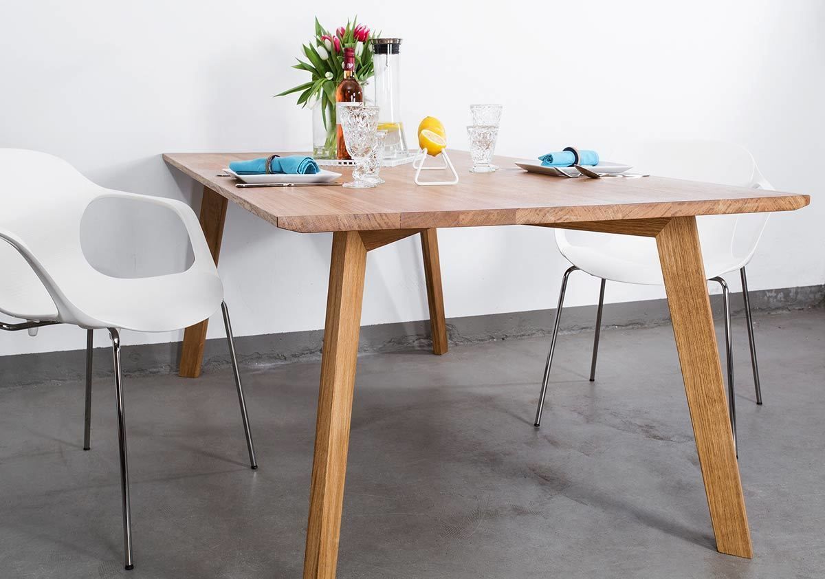 Schreib- & Esstisch DeckTish, GreimDesign GreimDesign Modern dining room Tables