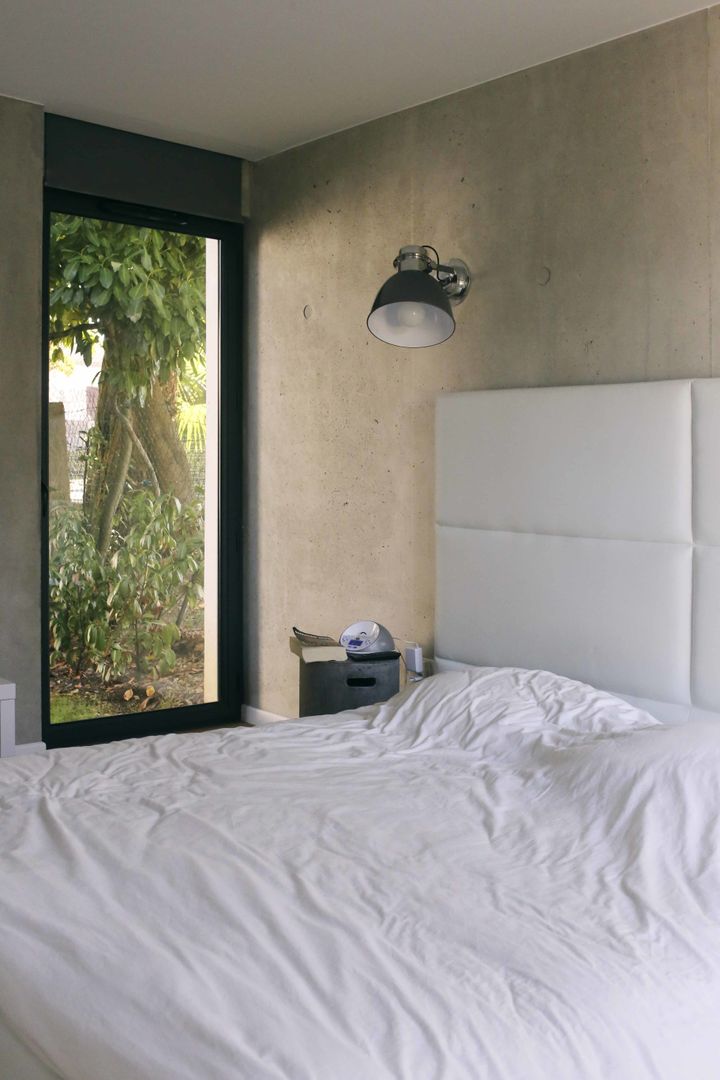 Maison neuve à Biarritz, Atelier d'Architecture Christophe Létot Atelier d'Architecture Christophe Létot Bedroom