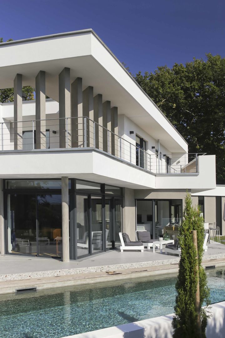 Maison neuve à Biarritz, Atelier d'Architecture Christophe Létot Atelier d'Architecture Christophe Létot منازل