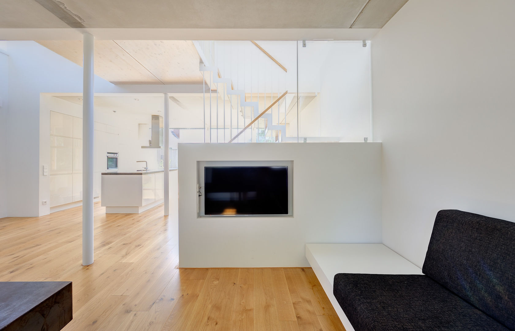 Modernes Ferienhaus an der Ostsee, Möhring Architekten Möhring Architekten 现代客厅設計點子、靈感 & 圖片